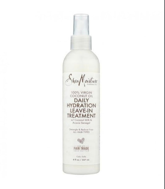 SheaMoisture 100% Virgin Coconut Oil Daily Hydration Leave-In Treatment