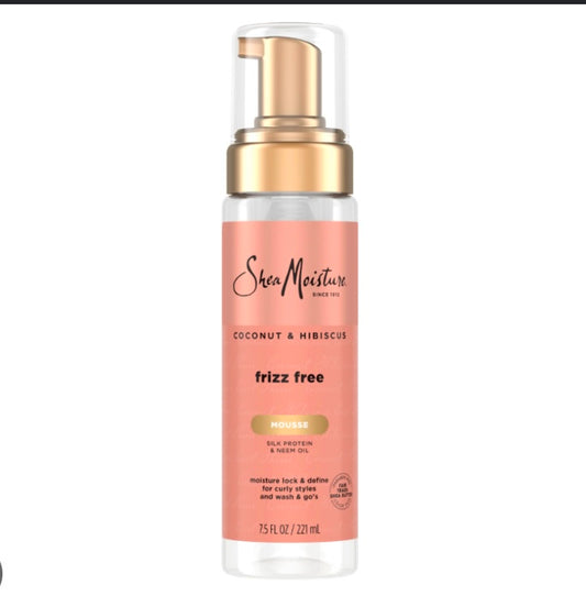 SheaMoisture Coconut & Hibiscus Frizz-Free Curl Mousse