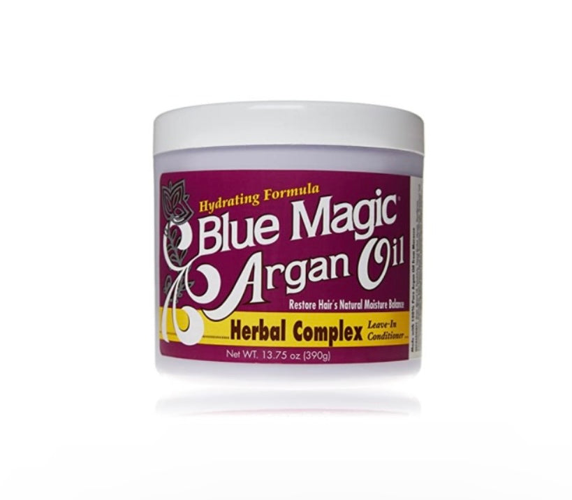 BLUE MAGIC ARGAN HERBAL COMPLEX LEAVE-IN CONDITIONER 13.75OZ