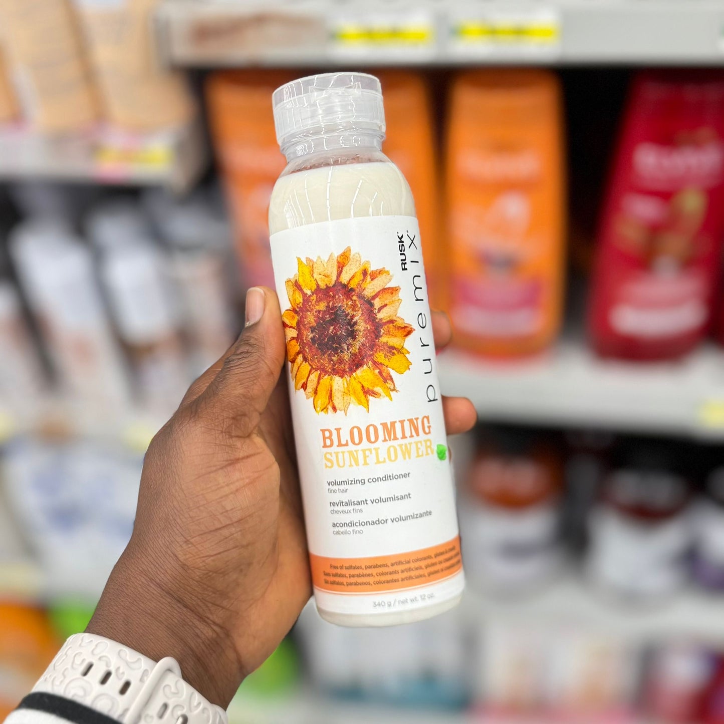 Risk Pure Mix Blooming Sunflower Volumizing conditioner