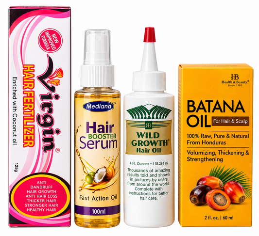 Extreme Hair Growth Combo: Best for slow-growing, thinning, or weak hair.