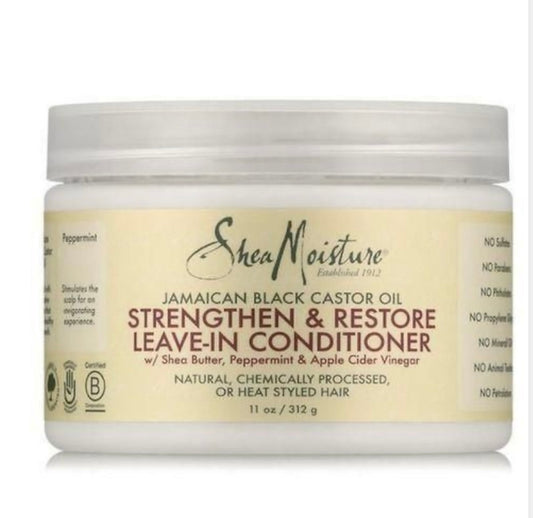 SheaMoisture Jamaican Black Castor Oil Strengthen & Restore Leave-In Conditioner