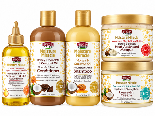African Pride Moisture Miracle Hair Care Set