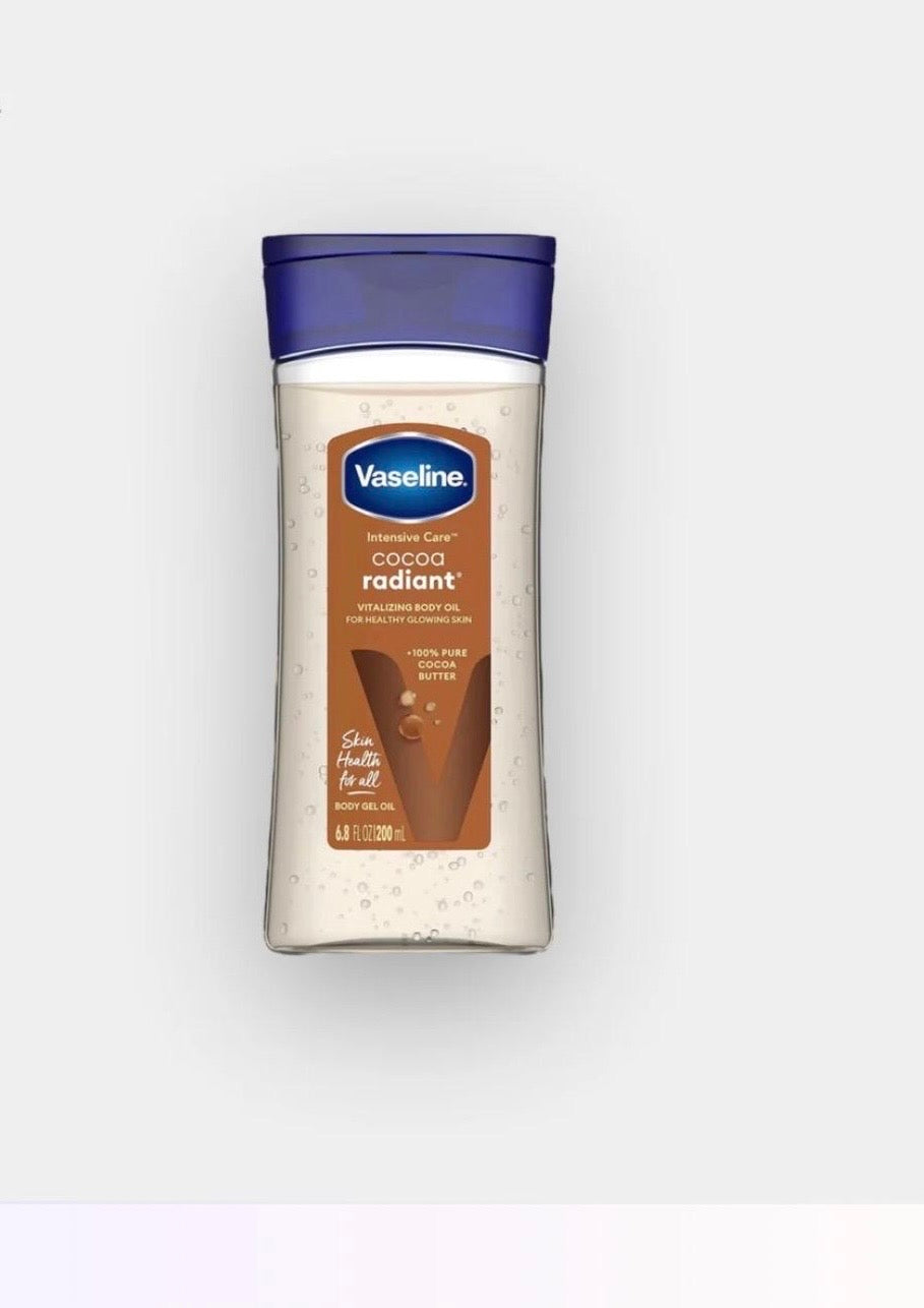 Vaseline Intensive Care Cocoa Radiant Vitalizing Body Oil for Healthy Glowing Skin