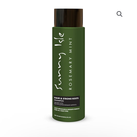 Sunny Isle Rosemary Mint Hair & Strong Roots Shampoo – 12 oz