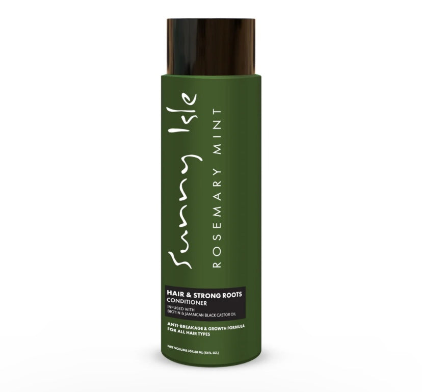 Sunny Isle Rosemary Mint Hair & Strong Roots Conditioner – 12 oz