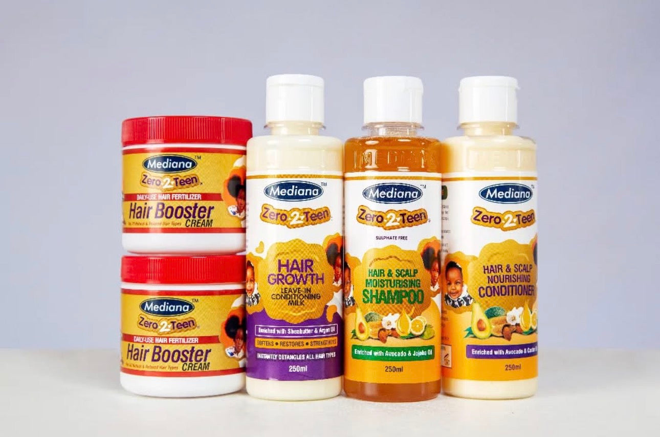 Mediana Zero 2 Teen Set - Complete Hair Care Collection