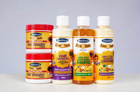 Mediana Zero 2 Teen Set - Complete Hair Care Collection
