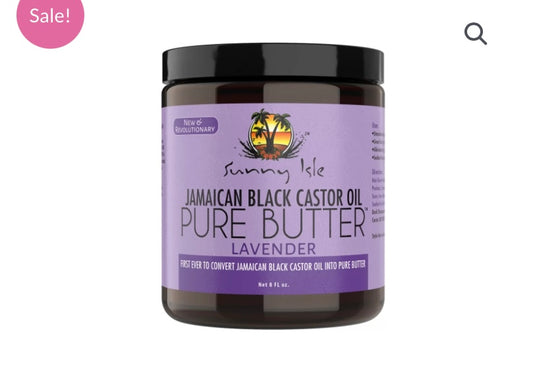 Sunny Isle LAVENDER Jamaican Black Castor Oil PURE BUTTER