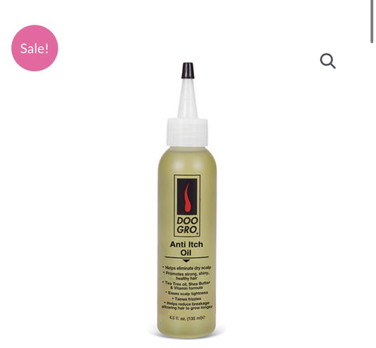 DOO GRO ANTI ITCH OIL (4.5 OZ)
