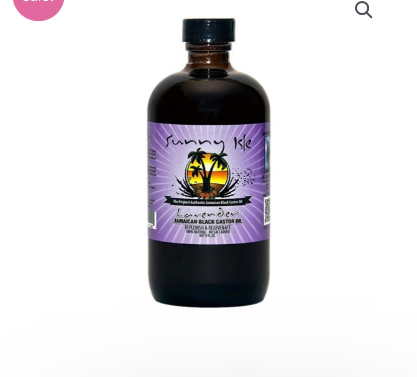 SUNNY ISLE JAMAICAN BLACK CASTOR OIL – LAVENDER