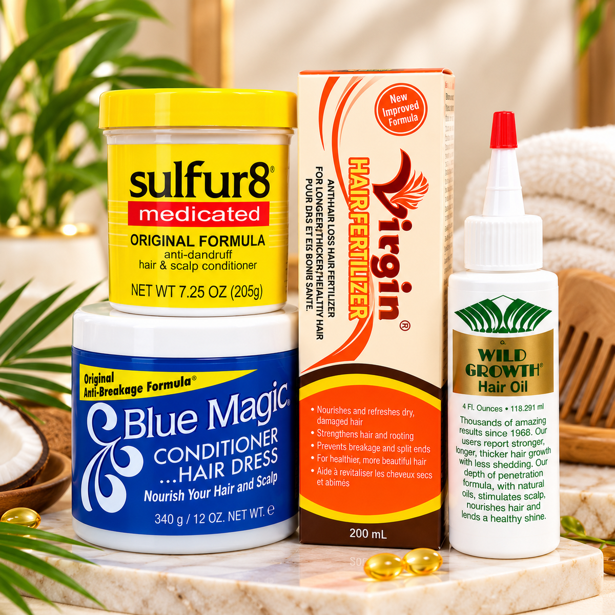 NENE CRACK 💥 The Hair Revival Kit  & Scalp Care Combo