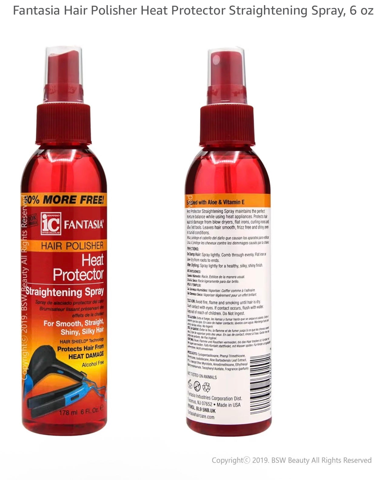 FANTASIA HEAT PROTECTOR